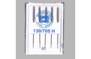 5 Naaimachine naalden 80 platte kant