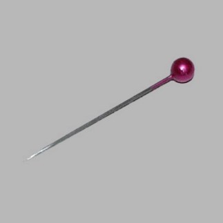 pearl head pins purple red L 31 mm 70 pieces