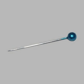 épingles à tête bleue 70 pcs