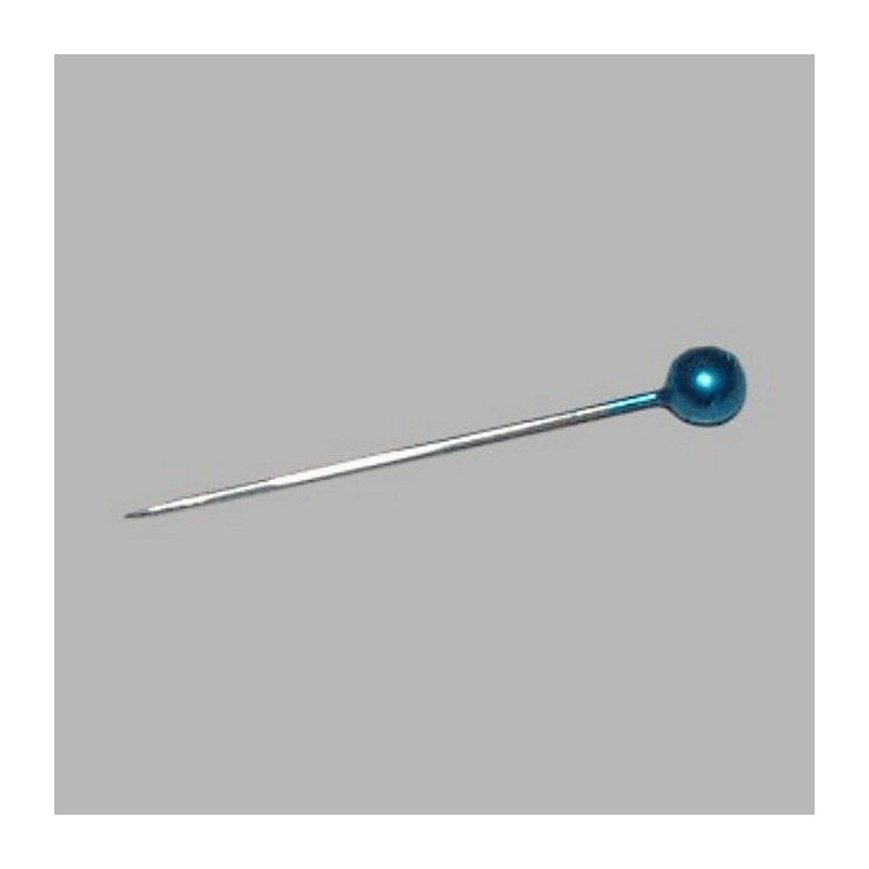 pearl head pins blue L 31 mm 70 pieces