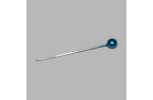 Kopspelden blauw L 31 mm 70 stuks