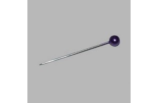 pearl head pins dark purple L 31 mm 70 pieces