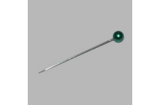 épingles à tête vert foncé 70 pcs