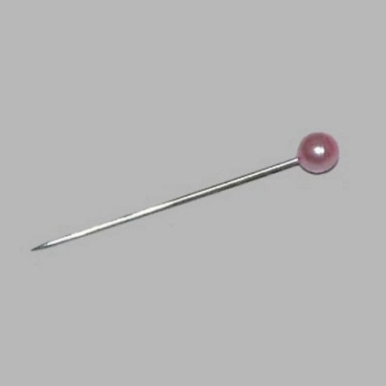 pearl head pins classic rose L 31 mm 70 pieces