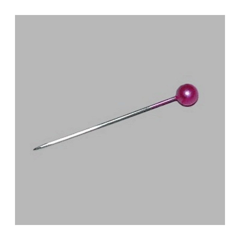 épingles à tête rose foncé 70 pcs