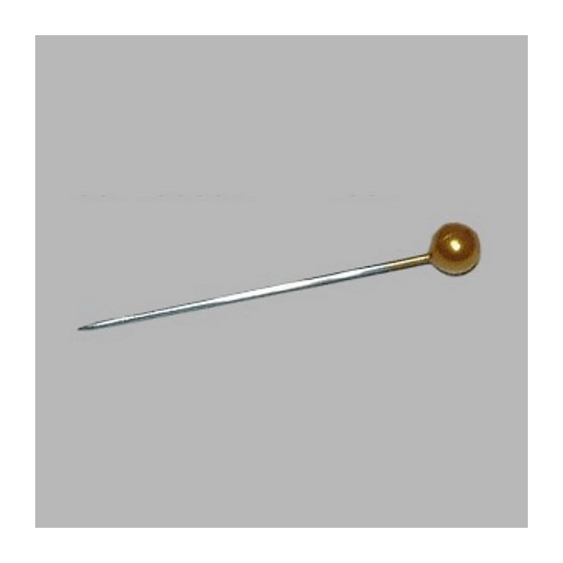 pearl head pins classic gold L 31 mm 70 pieces