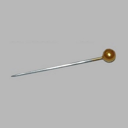 Kopspelden klassiek goud L 31 mm 70 stuks