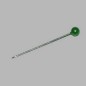épingles à tête vert clair 70 pcs