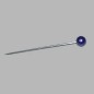 Pearl head pins purple light L 31 mm 70 pieces