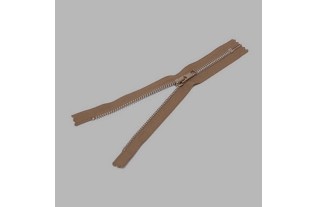 zipper color ecru length 20 cm metal
