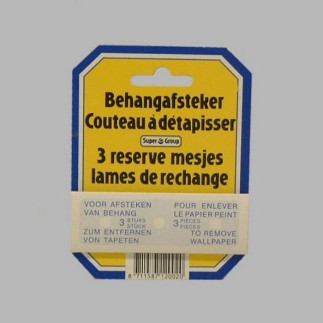 Lames de Rechange pour Décolleuse de Papier Peint