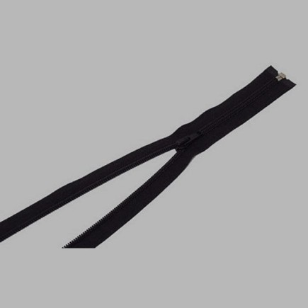 fermeture à glissière couleur noire longueur 40 cm métal