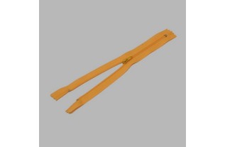fermeture à glissière couleur jaune longueur 20 cm en nylon