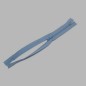 zipper color light blue length 20 cm nylon
