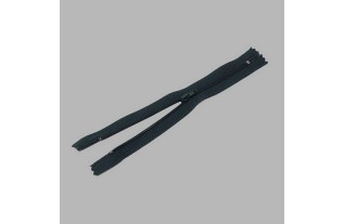 zipper colour dark green length 20 cm nylon