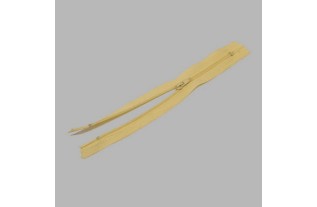 fermeture à glissière jaune clair longueur 20 cm en nylon