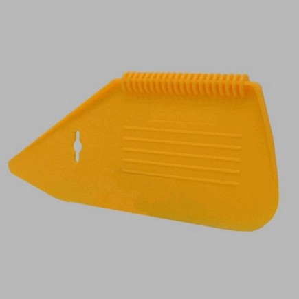 Spatule à tapisser trapézoïdale transparente