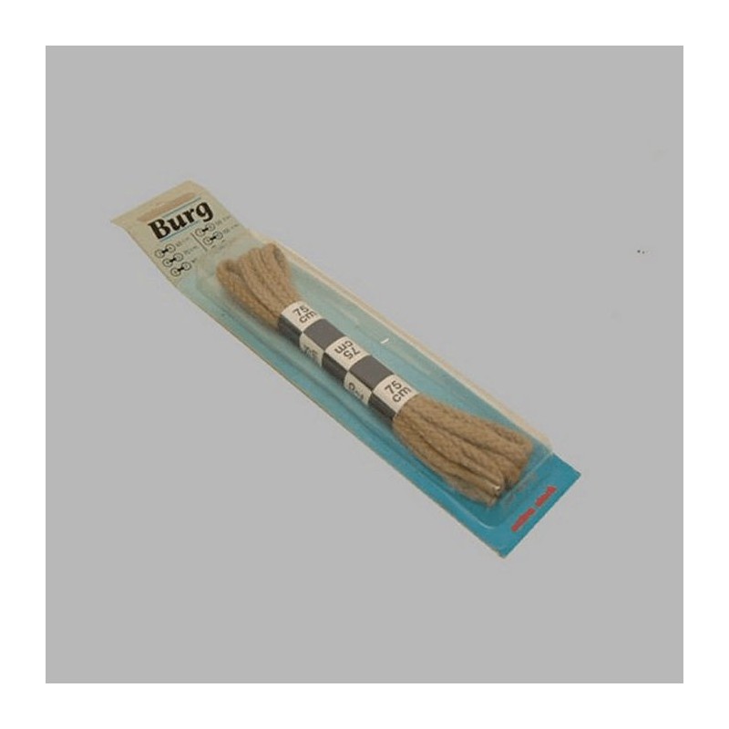 shoelaces 75cm-creme