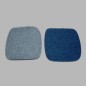 repair fabric jeans (2 pcs ) color blue 10 5 x 10 cm