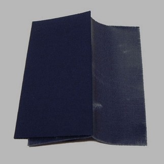 réparation de tissu pour le repassage bleu foncé 24 x 10.5 c