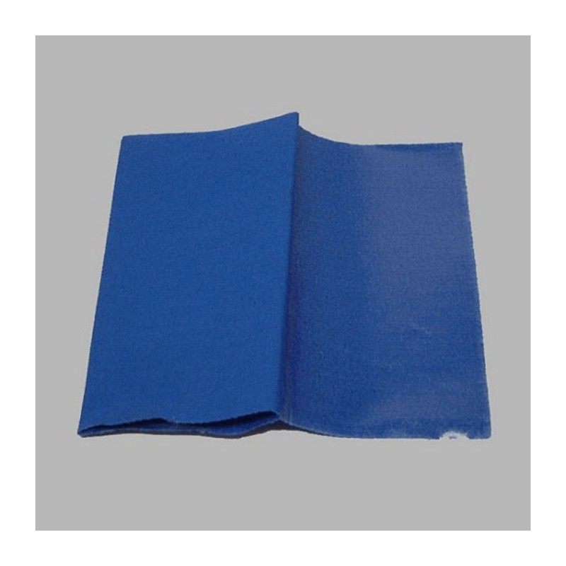 reparatiedoek voor op te strijken kleur blauw 24 x 10.5 cm reparatiedoek voor op te strijken kleur blauw 24 x 10.5 cm