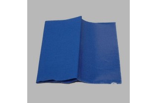 reparatiedoek voor op te strijken kleur blauw 24 x 10.5 cm