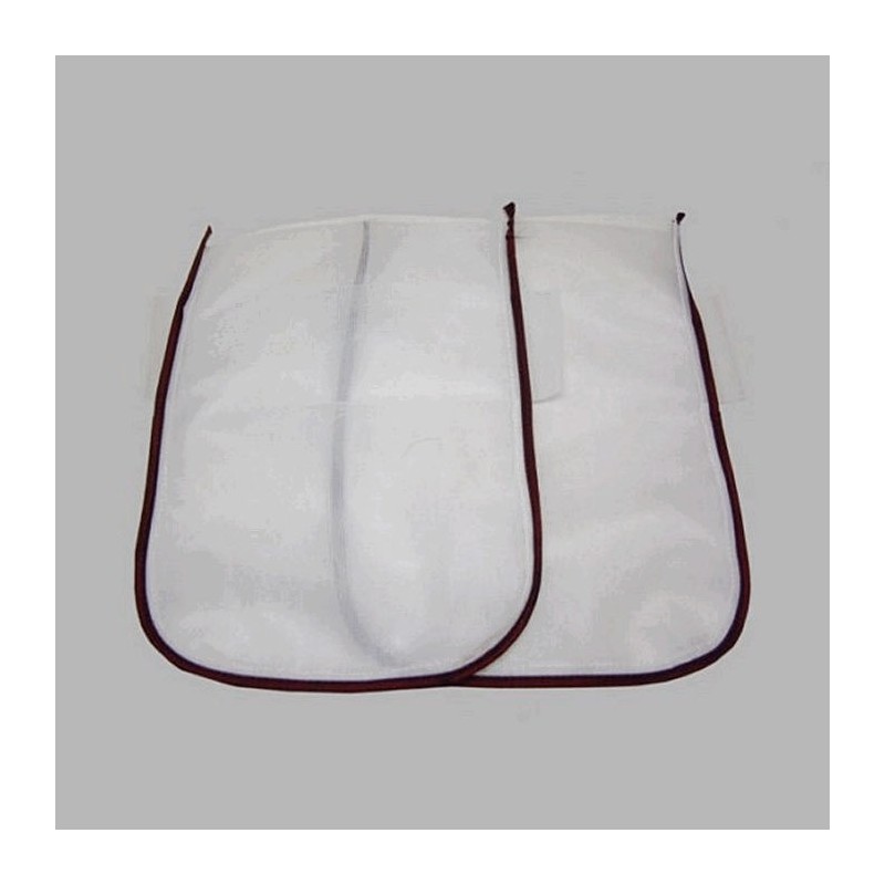 back pocket for homemade clothing (2 pcs) nylon 27 x 18 cm