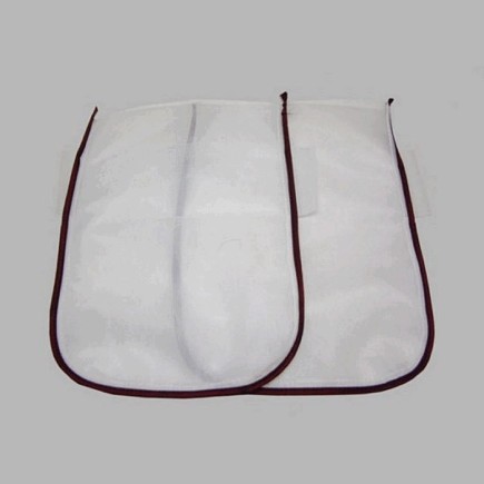 back pocket for homemade clothing (2 pcs) nylon 27 x 18 cm