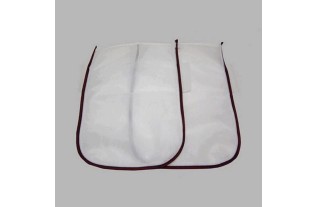 achterzak voor zelfgemaakte kleding (2 st) nylon 27x 18 cm