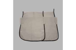 achterzak voor zelfgemaakte kleding (2 st) satijn 27 x 19 cm