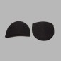 shoulder pad for clothing color black 10 x 12 cm