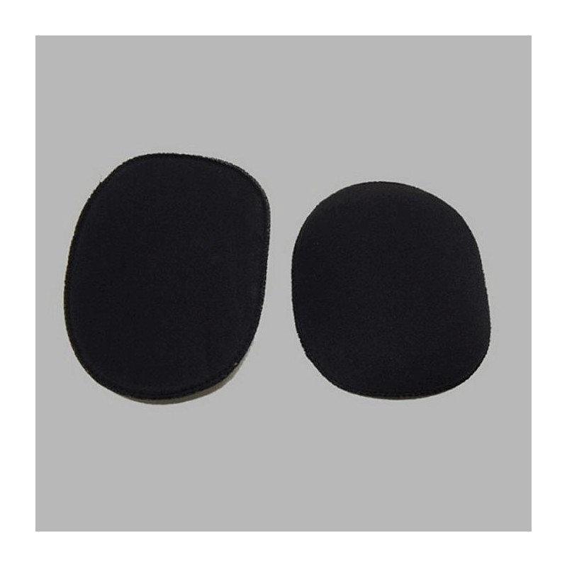 schoudervulling voor kleding kleur zwart 16.5 x 12 cm