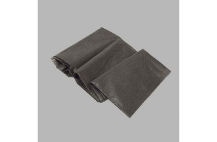tissu de la vlieseline couleur noire 300 x 90 cm