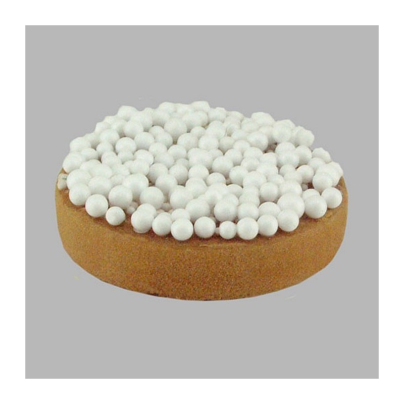 rusks with big sprinkles for decoration color white 7 cm