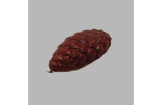 Sier dennenappel kleur bruin lengte 10 cm 40 mm