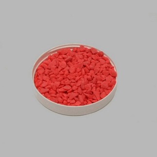 Pierres petites pour la décoration couleur rouge 200 gr