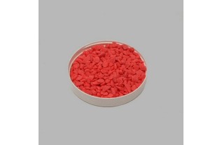 Steentjes voor decoratie kleur rood 200 gr