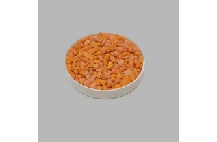 Pierres petites pour la décoration couleur orange 200 gr