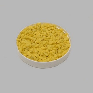 Pierres petites pour la décoration couleur jaune 200 gr