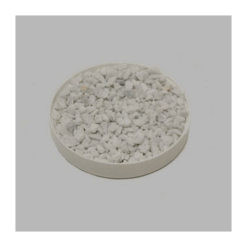 Stones small for decoration color white 200 gr