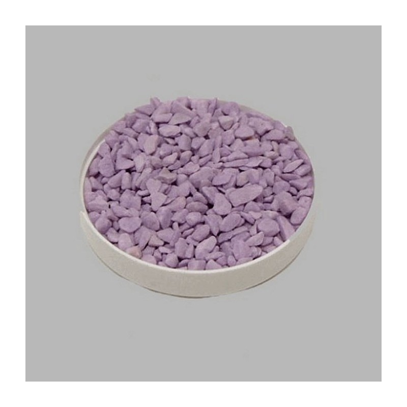 Pierres petites pour la décoration couleur pourpre 200 gr