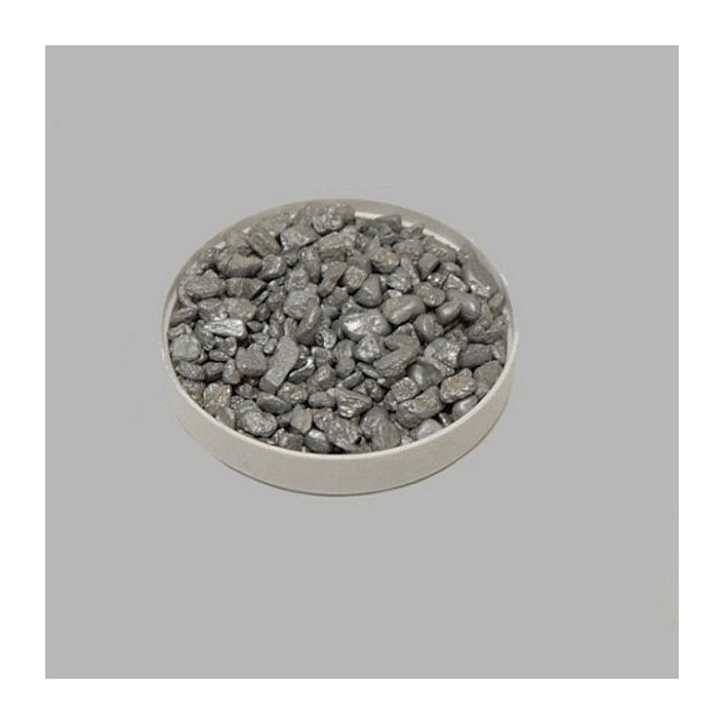 Stones small for decoration color silver 200 gr
