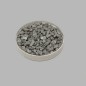 Pierres petites pour la décoration couleur argent 200 gr