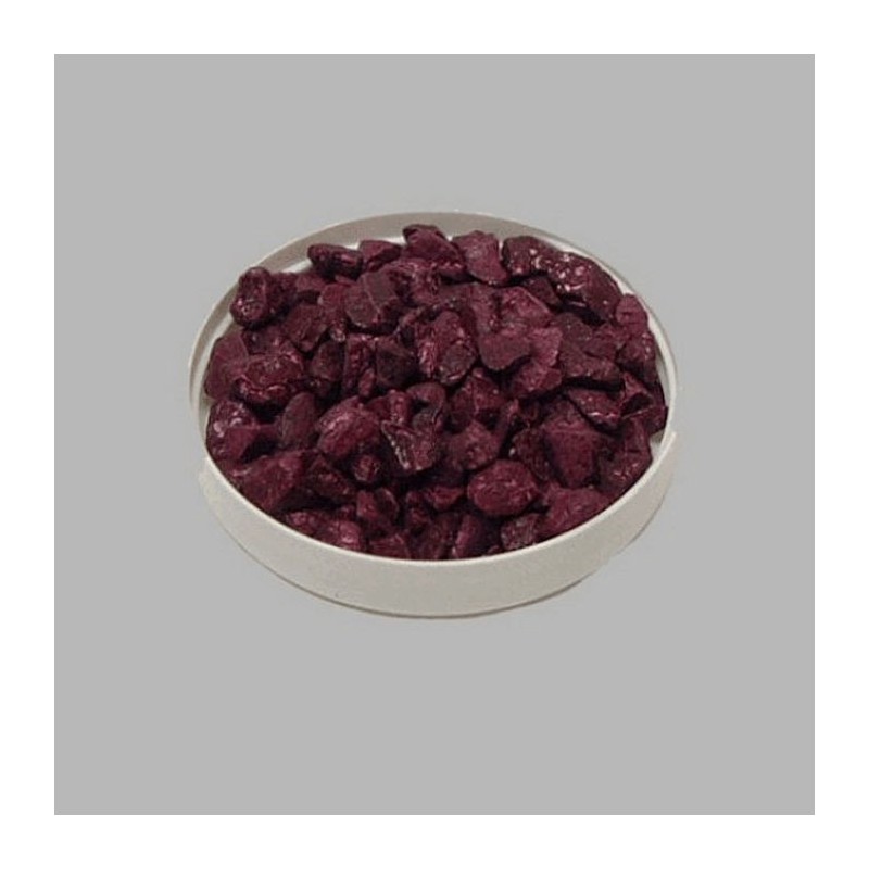 Galets de décoration couleur pourpre foncé 200 gr