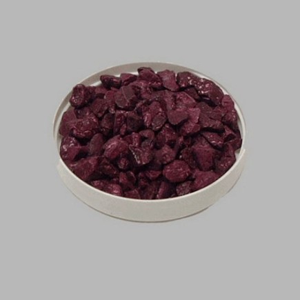 Galets de décoration couleur pourpre foncé 200 gr