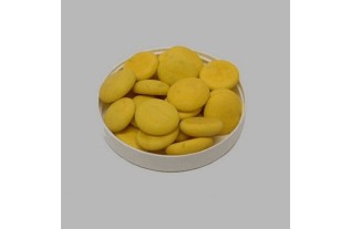 Galets de décoration couleur jaune 200 gr