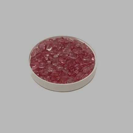 Stones small of mirror-glass color of fuchsia 200 gr