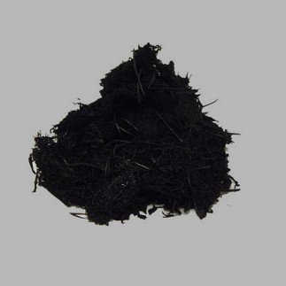 Mousse d'Islande pour la décoration couleur noire 50 gr