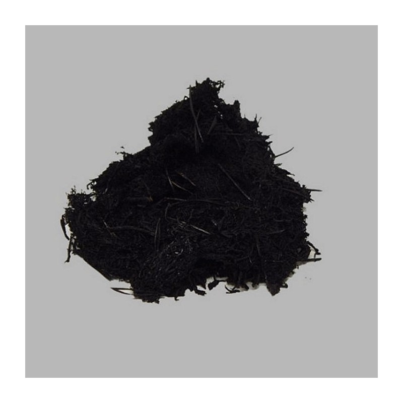 Mousse d'Islande pour la décoration couleur noire 50 gr