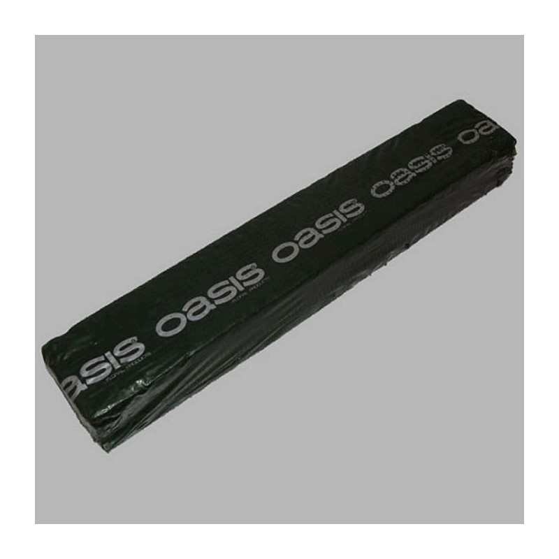 Mousse florale couleur verte 65 x 8 x 11 cm